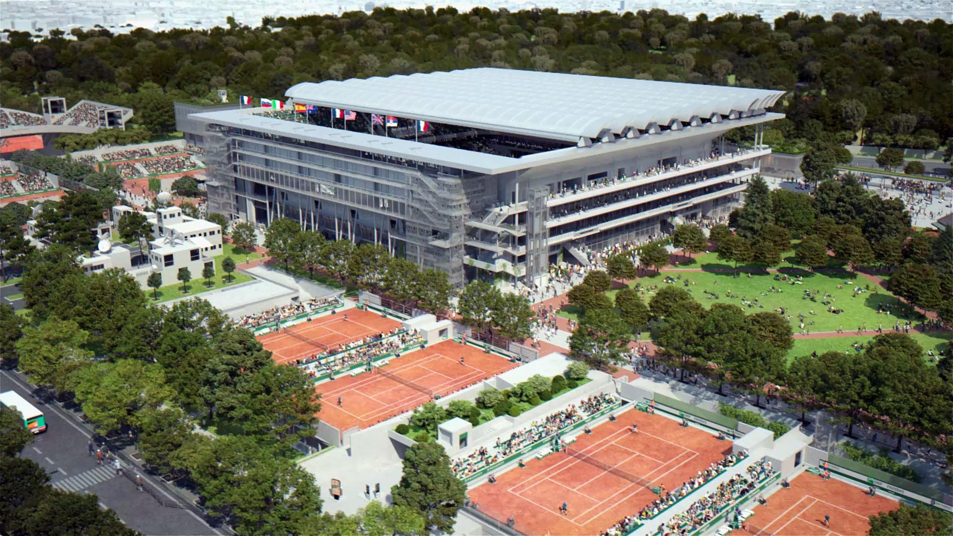 Histoire court roland garros