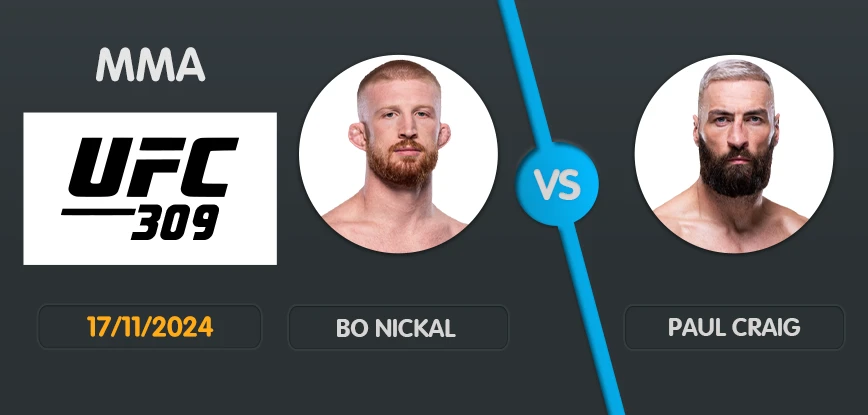 Pronostic bo nickal paul craig